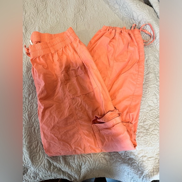 Aerie high waisted go-for-it baggy cargo pant size XL - Picture 2 of 3